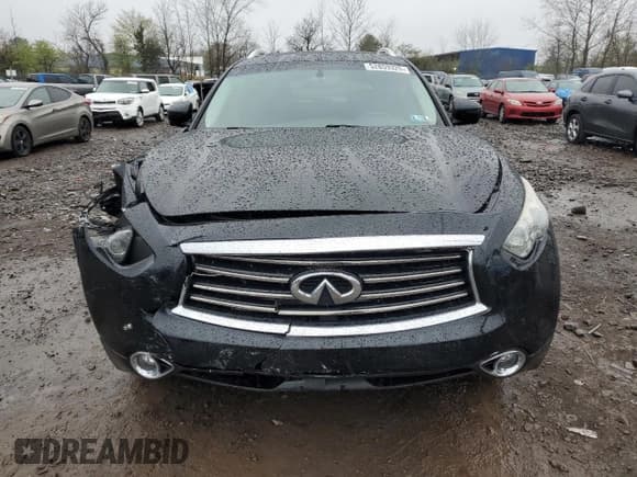 ✅ 2014 Infiniti QX70 • VIN: JN8CS1MWXEM412233 • Lot: 52859325. Listed on Copart with 109,121 mi. Free auction sales archive from the USA and detailed vehicle history report at DreamBid. Image 5.
