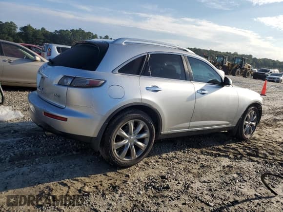 ✅ 2008 Infiniti FX Options • VIN: JNRBS08W08X400039 • Lot: 71730544. Listed on Copart with Not provided. Free auction sales archive from the USA and detailed vehicle history report at DreamBid. Image 3.