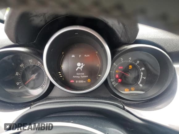 ✅ 2016 FIAT 500X Easy • VIN: ZFBCFYBT5GP347846 • Lot: 57870085. Listed on Copart with 81,899 mi. Free auction sales archive from the USA and detailed vehicle history report at DreamBid. Image 9.