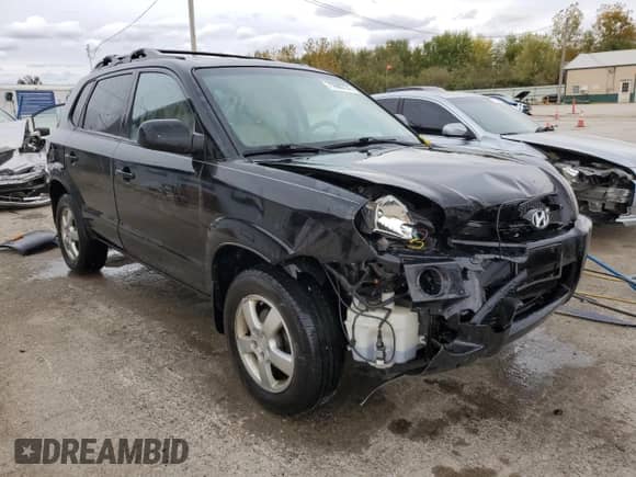 2008 Hyundai Tucson GLS z VIN KM8JM12B58U912894, wystawiony jako Copart lot #75886774 z przebiegiem 100 089 mil mil oraz Szkoda całkowita • Salvage title. Historia ofert i sprzedaży dostępna na DreamBid. Obrazek 4.