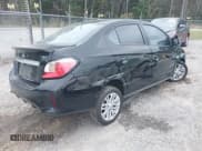 ✅ 2024 Mitsubishi Mirage SE • VIN: ML32FVFJ6RHF07395 • Lot: 41802623. Listed on IAAI with 6,188 mi. Free auction sales archive from the USA and detailed vehicle history report at DreamBid. Image 4.