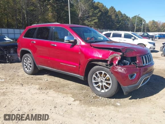 ✅ 2014 Jeep Grand Cherokee Limited • VIN: 1C4RJFBTXEC183041 • Лот: 43512060. Опубликован ранее на IAAI с пробегом 223 323 миль. Бесплатный доступ к архиву аукционных продаж из США и подробный отчёт об истории автомобиля на DreamBid. Изображение 1.