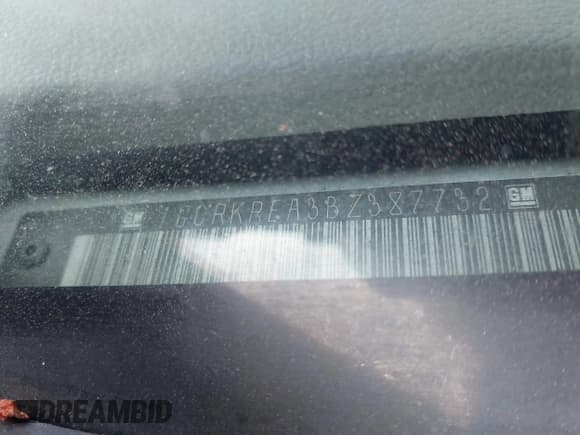 ✅ 2011 Chevrolet Silverado 1500 LS • VIN: 1GCRKREA3BZ387732 • Lot: 43631376. Listed on IAAI with 169,610 mi. Free auction sales archive from the USA and detailed vehicle history report at DreamBid. Image 9.