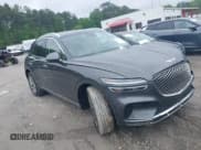 ✅ 2023 Genesis GV70 2.5T • VIN: KMUMADTB7PU103287 • Lot: 42112852. Listed on IAAI with 27,535 mi. Free auction sales archive from the USA and detailed vehicle history report at DreamBid. Image 1.