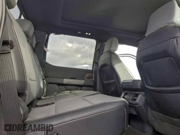 ✅ 2022 Ford F-150 Lightning Pro • VIN: 1FT6W1EV7NWG05527 • Lot: 94166395. Wystawiony na Copart z przebiegiem 26 539 mil. Bezpłatny archiwum sprzedaży aukcyjnych z USA i szczegółowy raport historii pojazdu na DreamBid. Zdjęcie 10.