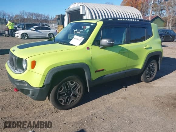✅ 2017 Jeep Renegade Trailhawk • VIN: ZACCJBCB9HPG19804 • Лот: 43606137. Опубликован ранее на IAAI с пробегом 74 710 миль. Бесплатный доступ к архиву аукционных продаж из США и подробный отчёт об истории автомобиля на DreamBid. Изображение 2.