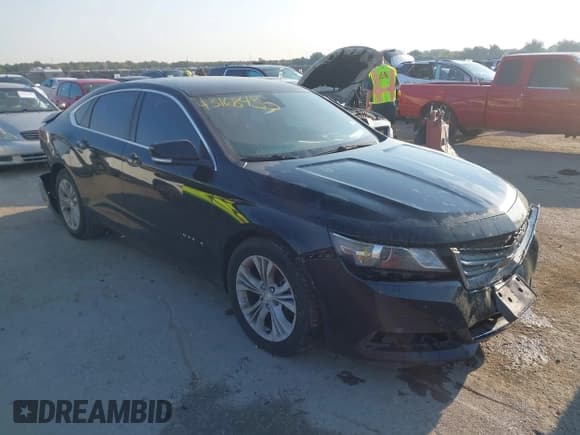 ✅ 2015 Chevrolet Impala LT • VIN: 2G1125S35F9213438 • Lot: 43168435. Listed on IAAI with 217,381 mi. Free auction sales archive from the USA and detailed vehicle history report at DreamBid. Image 1.