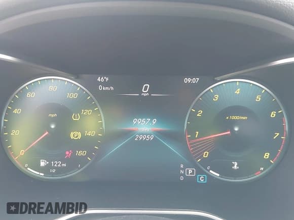 ✅ 2020 Mercedes-Benz C 300 • VIN: W1KWF8EB0LR598338 • Lot: 43740084. Listed on IAAI with 29,959 mi. Free auction sales archive from the USA and detailed vehicle history report at DreamBid. Image 7.