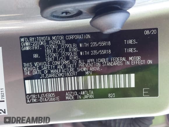 ✅ 2021 Lexus NX 300 F Sport • VIN: JTJSARBZXM2180097 • Lot: 43602440. Wystawiony na IAAI z przebiegiem 144 104 mil. Bezpłatny archiwum sprzedaży aukcyjnych z USA i szczegółowy raport historii pojazdu na DreamBid. Zdjęcie 9.