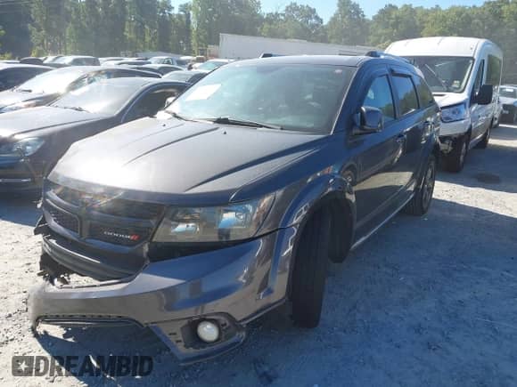 2015 Dodge Journey Crossroad z VIN 3C4PDCGB6FT735461, wystawiony jako IAAI lot #43070037 z przebiegiem 123 726 mil mil oraz . Historia ofert i sprzedaży dostępna na DreamBid. Obrazek 2.