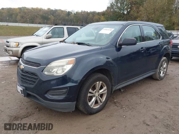 ✅ 2017 Chevrolet Equinox LS • VIN: 2GNFLEEK8H6103671 • Лот: 43569198. Опубликован ранее на IAAI с пробегом 166 554 миль. Бесплатный доступ к архиву аукционных продаж из США и подробный отчёт об истории автомобиля на DreamBid. Изображение 2.