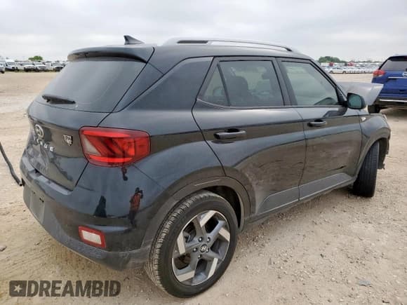 ✅ 2022 Hyundai Venue Limited • VIN: KMHRC8A39NU133616 • Lot: 57070405. Listed on Copart with Not provided. Free auction sales archive from the USA and detailed vehicle history report at DreamBid. Image 3.