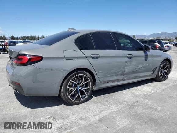 ✅ 2022 BMW 5 Series 530e • VIN: WBA13AG0XNCK78446 • Lot: 50814175. Listed on Copart with 35,078 mi. Free auction sales archive from the USA and detailed vehicle history report at DreamBid. Image 3.