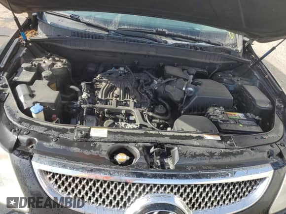 2011 Hyundai Veracruz GLS with VIN KM8NU4CC1BU163674, listed as a Copart auction lot 42760465 with 338,555 mi miles and Salvage title. Bid and sale history available at DreamBid. Image 12.