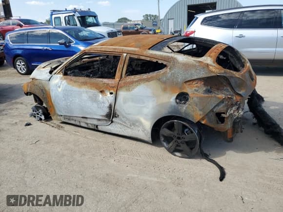 ✅ 2014 Hyundai Veloster • VIN: KMHTC6AD1EU216721 • Lot: 72000884. Listed on Copart with Not provided. Free auction sales archive from the USA and detailed vehicle history report at DreamBid. Image 2.