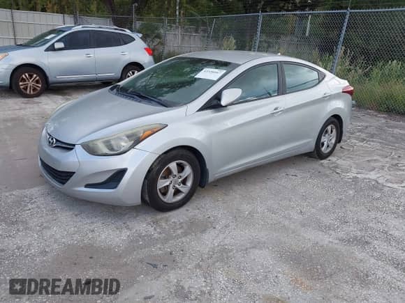 2015 Hyundai Elantra SE with VIN 5NPDH4AE4FH603069, listed as a IAAI auction lot 43320167 with 124,087 mi miles and . Bid and sale history available at DreamBid. Image 2.