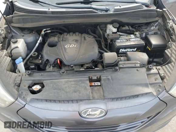 2015 Hyundai Tucson SE with VIN KM8JU3AG7FU011354, listed as a Copart auction lot 91417775 with 144,474 mi miles and Clean title. Bid and sale history available at DreamBid. Image 12.