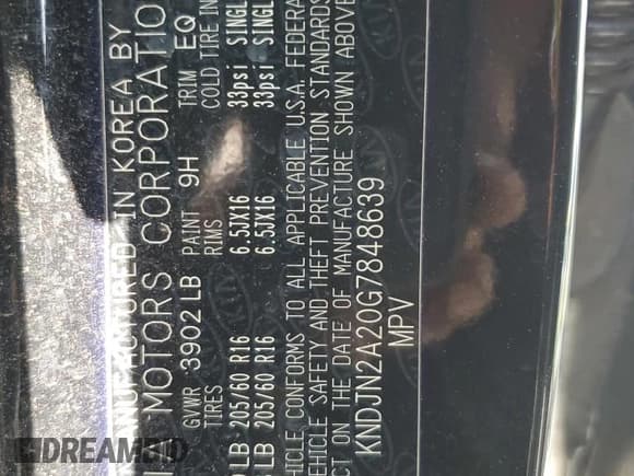 ✅ 2016 Kia Soul • VIN: KNDJN2A20G7848639 • Lot: 81731815. Wystawiony na Copart z przebiegiem 174 353 mil. Bezpłatny archiwum sprzedaży aukcyjnych z USA i szczegółowy raport historii pojazdu na DreamBid. Zdjęcie 12.