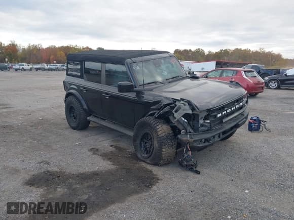 ✅ 2023 Ford Bronco Big Bend • VIN: 1FMDE5BH5PLB32405 • Лот: 43563875. Опубликован ранее на IAAI с пробегом 51 262 миль. Бесплатный доступ к архиву аукционных продаж из США и подробный отчёт об истории автомобиля на DreamBid. Изображение 1.