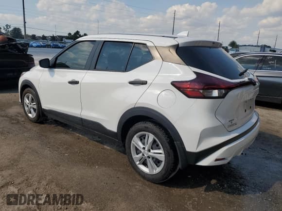 ✅ 2024 Nissan Kicks S • VIN: 3N1CP5BV9RL554140 • Лот: 89625535. Опубликован ранее на Copart с пробегом 4 444 миль. Бесплатный доступ к архиву аукционных продаж из США и подробный отчёт об истории автомобиля на DreamBid. Изображение 2.