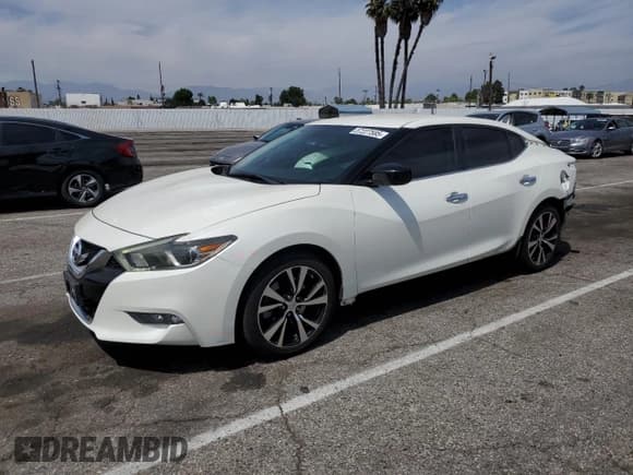✅ 2017 Nissan Maxima S • VIN: 1N4AA6AP3HC453755 • Lot: 57227585. Listed on Copart with 109,876 mi. Free auction sales archive from the USA and detailed vehicle history report at DreamBid. Image 1.