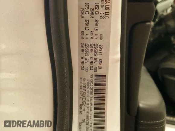 ✅ 2020 Jeep Grand Cherokee Summit • VIN: 1C4RJFJG1LC333572 • Lot: 90053145. Listed on Copart with Not provided. Free auction sales archive from the USA and detailed vehicle history report at DreamBid. Image 13.