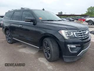 ✅ 2019 Ford Expedition Limited • VIN: 1FMJU1KTXKEA45048 • Lot: 43166372. Wystawiony na IAAI z przebiegiem 103 897 mil. Bezpłatny archiwum sprzedaży aukcyjnych z USA i szczegółowy raport historii pojazdu na DreamBid. Zdjęcie 1.