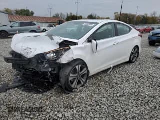 ✅ 2015 Hyundai Elantra Sport • VIN: KMHDH4AH3FU382737 • Lot: 90008505. Listed on Copart with Not provided. Free auction sales archive from the USA and detailed vehicle history report at DreamBid. Image 1.
