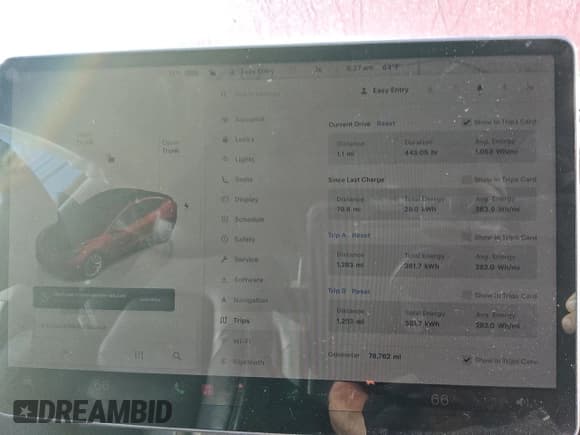 ✅ 2022 Tesla Model 3 • VIN: 5YJ3E1EA0NF285636 • Lot: 84278925. Wystawiony na Copart z przebiegiem 78 762 mil. Bezpłatny archiwum sprzedaży aukcyjnych z USA i szczegółowy raport historii pojazdu na DreamBid. Zdjęcie 9.