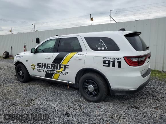 ✅ 2021 Dodge Durango Pursuit • VIN: 1C4RDJFG4MC763486 • Lot: 57222495. Wystawiony na Copart z przebiegiem 59 485 mil. Bezpłatny archiwum sprzedaży aukcyjnych z USA i szczegółowy raport historii pojazdu na DreamBid. Zdjęcie 2.