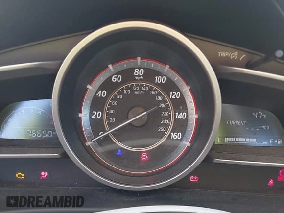 ✅ 2016 Mazda 3 i Touring • VIN: JM1BM1W75G1344743 • Lot: 43745275. Listed on IAAI with 76,650 mi. Free auction sales archive from the USA and detailed vehicle history report at DreamBid. Image 7.