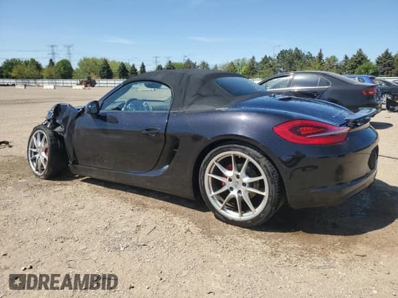 ✅ 2014 Porsche Boxster S • VIN: WP0CB2A89ES141538 • Lot: 56360645. Wystawiony na Copart z przebiegiem 47 893 mil. Bezpłatny archiwum sprzedaży aukcyjnych z USA i szczegółowy raport historii pojazdu na DreamBid. Zdjęcie 2.