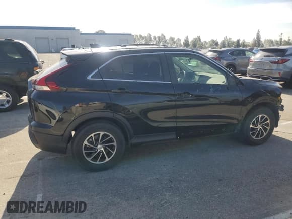 ✅ 2022 Mitsubishi Eclipse Cross ES • VIN: JA4ASUAA1NZ018100 • Lot: 53680935. Listed on Copart with 34,611 mi. Free auction sales archive from the USA and detailed vehicle history report at DreamBid. Image 3.