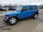 ✅ 2023 Jeep Wrangler Sport S • VIN: 1C4HJXDG9PW543144 • Lot: 43745495. Listed on Copart with 36,989 mi. Free auction sales archive from the USA and detailed vehicle history report at DreamBid. Image 1.