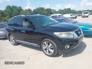 ✅ 2014 Nissan Pathfinder SL • VIN: 5N1AR2MM7EC681777 • Lot: 43026955. Wystawiony na IAAI z przebiegiem 157 742 mil. Bezpłatny archiwum sprzedaży aukcyjnych z USA i szczegółowy raport historii pojazdu na DreamBid. Zdjęcie 1.