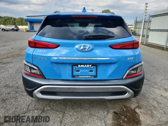✅ 2022 Hyundai Kona Limited • VIN: KM8K53A3XNU862142 • Лот: 70933305. Опубликован ранее на Copart с пробегом 59 296 миль. Бесплатный доступ к архиву аукционных продаж из США и подробный отчёт об истории автомобиля на DreamBid. Изображение 6.