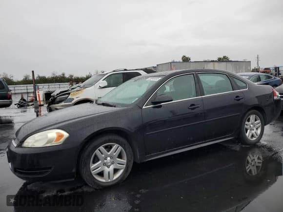 ✅ 2014 Chevrolet Impala LT • VIN: 2G1WB5E31E1137859 • Lot: 93040455. Listed on Copart with 172,747 mi. Free auction sales archive from the USA and detailed vehicle history report at DreamBid. Image 1.
