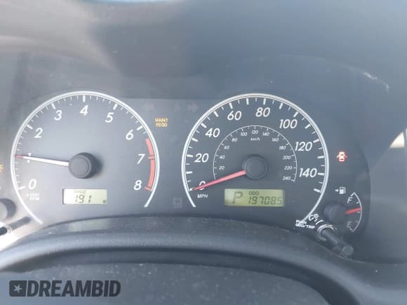 ✅ 2013 Toyota Corolla L • VIN: 5YFBU4EE3DP136627 • Lot: 43175085. Wystawiony na IAAI z przebiegiem 197 085 mil. Bezpłatny archiwum sprzedaży aukcyjnych z USA i szczegółowy raport historii pojazdu na DreamBid. Zdjęcie 7.