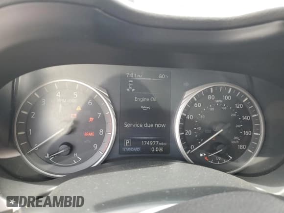 ✅ 2018 Infiniti Q50 Red Sport 400 • VIN: JN1FV7AP8JM460374 • Lot: 59115205. Listed on Copart with 174,977 mi. Free auction sales archive from the USA and detailed vehicle history report at DreamBid. Image 9.