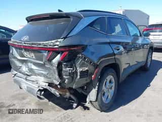 2023 Hyundai Tucson SEL with VIN 5NMJBCAE9PH270896, listed as a IAAI auction lot 42971845 with 13,689 mi miles and . Bid and sale history available at DreamBid. Image 4.