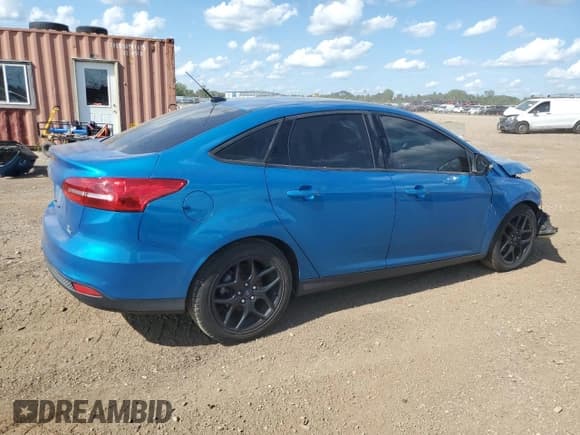 ✅ 2016 Ford Focus SE • VIN: 1FADP3FE3GL314922 • Lot: 63000445. Listed on Copart with 55,116 mi. Free auction sales archive from the USA and detailed vehicle history report at DreamBid. Image 3.