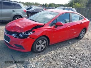 ✅ 2016 Chevrolet Cruze LS • VIN: 1G1BC5SM1G7242822 • Lot: 43324836. Listed on IAAI with 153,041 mi. Free auction sales archive from the USA and detailed vehicle history report at DreamBid. Image 2.