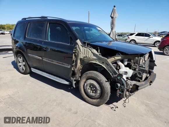 ✅ 2012 Honda Pilot Touring • VIN: 5FNYF4H9XCB050468 • Lot: 89546345. Listed on Copart with 153,754 mi. Free auction sales archive from the USA and detailed vehicle history report at DreamBid. Image 4.
