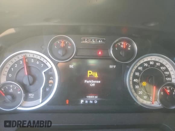 ✅ 2015 Ram 1500 Big Horn • VIN: 1C6RR7LT5FS689047 • Lot: 95657855. Listed on Copart with 119,403 mi. Free auction sales archive from the USA and detailed vehicle history report at DreamBid. Image 9.