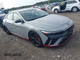 ✅ 2025 Hyundai Elantra • VIN: KMHLW4DK7SU030408 • Lot: 43277625. Listed on IAAI with 5,968 mi. Free auction sales archive from the USA and detailed vehicle history report at DreamBid. Image 1.