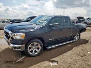 2022 Ram 1500 Big Horn with VIN 1C6RREBT5NN464307, listed as a Copart auction lot 67578925 with 37,977 mi miles and Clean title. Bid and sale history available at DreamBid. Image 1.