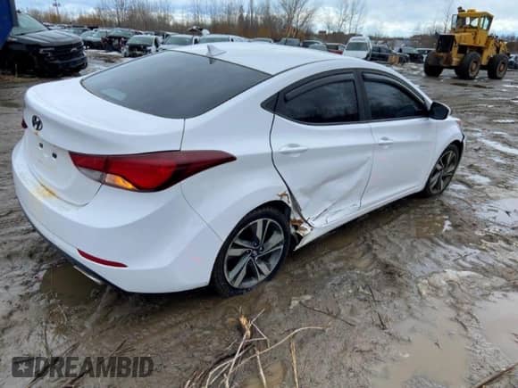 2016 Hyundai Elantra Sport with VIN KMHDH4AH2GU494379, listed as a Copart auction lot 48768815 with 149,972 mi miles and Clean title. Bid and sale history available at DreamBid. Image 3.