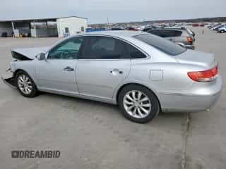 2008 Hyundai Azera Limited z VIN KMHFC46F08A318383, wystawiony jako Copart lot #48130475 z przebiegiem 168 293 mil mil oraz Szkoda całkowita • Salvage title. Historia ofert i sprzedaży dostępna na DreamBid. Obrazek 2.