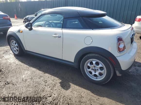 ✅ 2012 MINI Coupe • VIN: WMWSX1C52CT164027 • Lot: 74329124. Listed on Copart with Not provided. Free auction sales archive from the USA and detailed vehicle history report at DreamBid. Image 2.