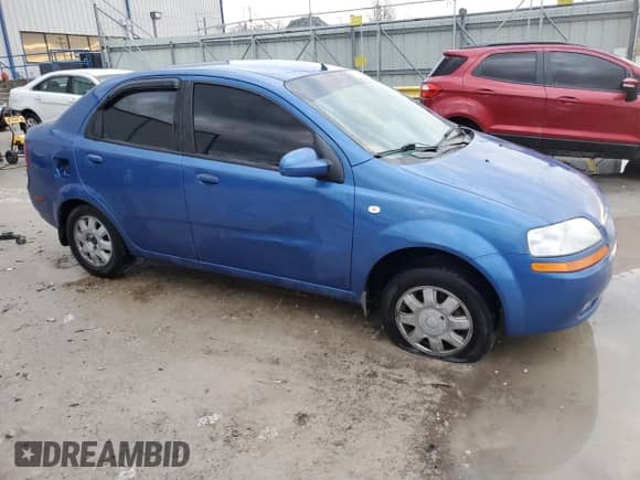 2005 Chevrolet Aveo SVM z VIN KL1TD52665B429694, wystawiony jako Copart lot #86814544 z przebiegiem 186 764 mil mil oraz Nie do naprawy • Non repairable. Historia ofert i sprzedaży dostępna na DreamBid. Obrazek 4.